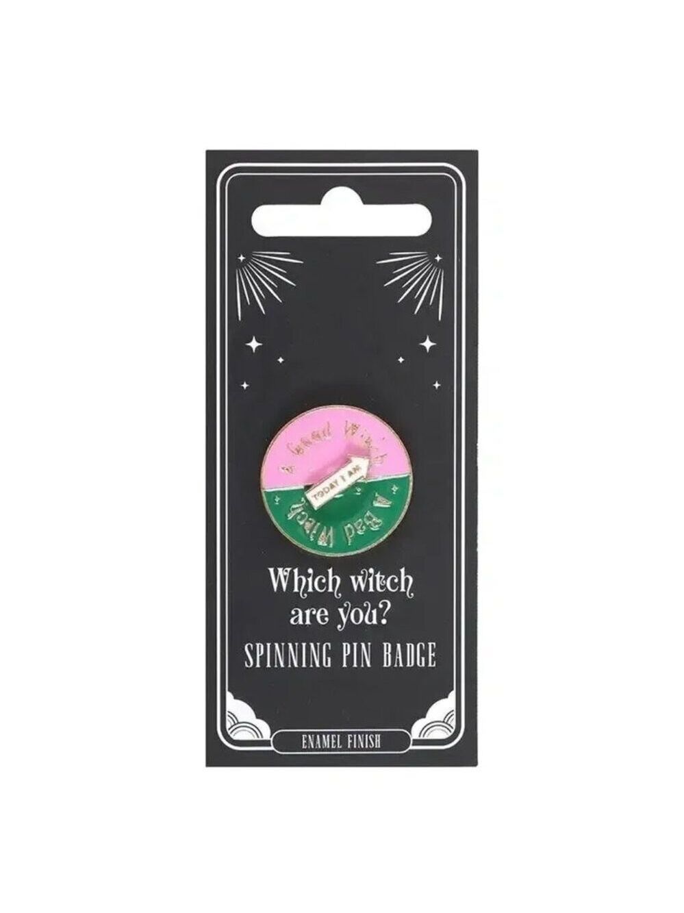 ($7) Which Witch Are You? Spinning Pin